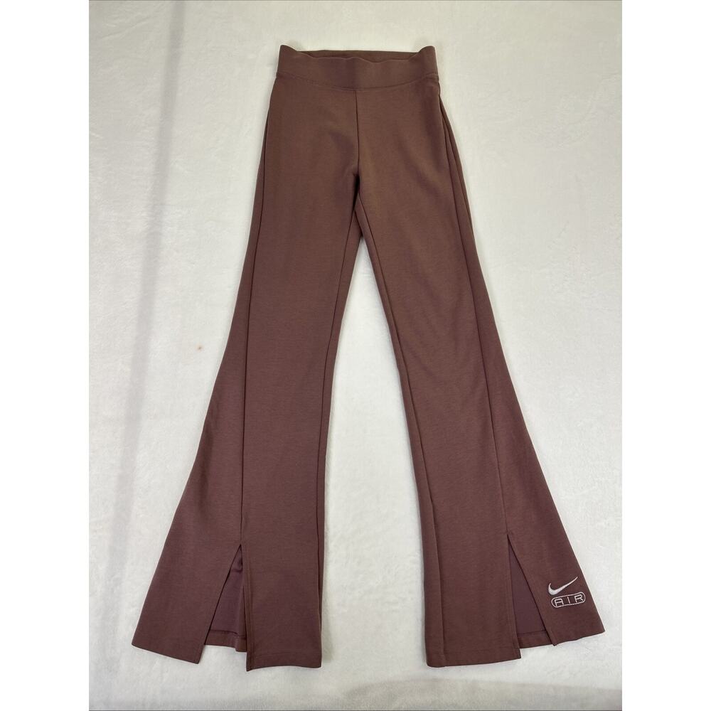 2pr Nike One Dri-FIT High-Waisted Full Length Women's Small Split Hem Leggings - Picture 8 of 12